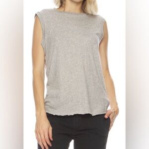 NEW - Muscle Tee. Heather Grey. Large. NWOT